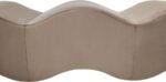 Wave Velvet Upholstered Bench - Image 8