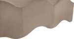Wave Velvet Upholstered Bench - Image 9