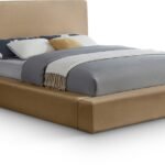 Dorian Velvet Upholstered Bed