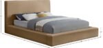 Dorian Velvet Upholstered Bed - Image 7