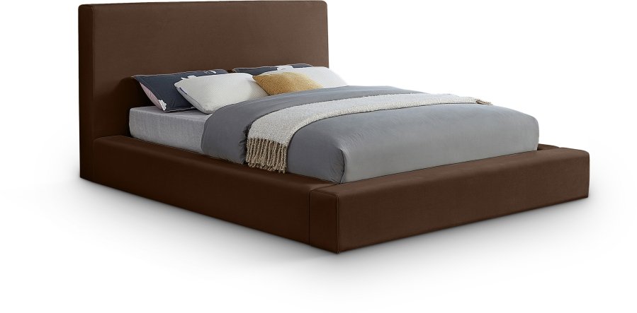 44724.jpg Dorian Velvet Upholstered Bed - Image 1