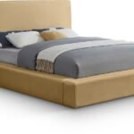 Dorian Velvet Upholstered Bed