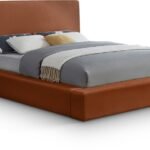 Dorian Velvet Upholstered Bed