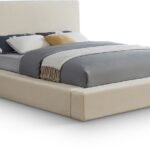 Dorian Velvet Upholstered Bed