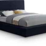 Dorian Velvet Upholstered Bed