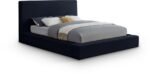 Dorian Velvet Upholstered Bed