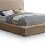 Dorian Velvet Upholstered Bed