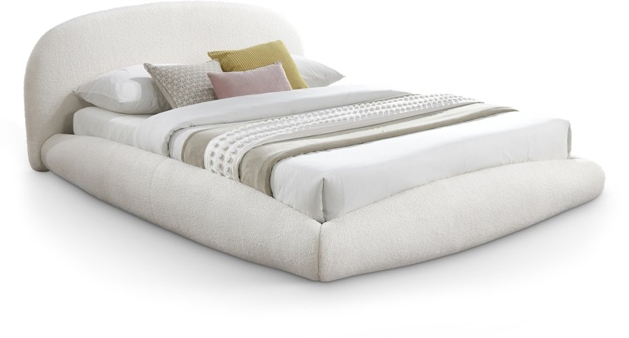 44854.jpg Genesis Teddy Fabric Upholstered Floating Bed - Image 1