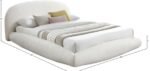 Genesis Teddy Fabric Upholstered Floating Bed - Image 6