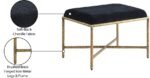 Valley Chenille Fabric Upholstered Bench - Image 7