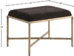 Valley Chenille Fabric Upholstered Bench - Image 6