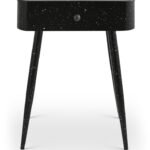 Rylan Terrazzo Pattern Iron Nightstand