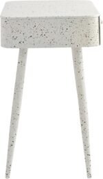 Rylan Terrazzo Pattern Iron Nightstand - Image 6