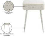 Rylan Terrazzo Pattern Iron Nightstand - Image 10