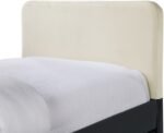 Ivy Velvet Upholstered Twin Bed - Image 6