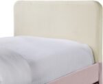 Ivy Velvet Upholstered Twin Bed - Image 6