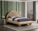Madrid Velvet Upholstered Bed - Image 2