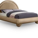 Madrid Velvet Upholstered Bed