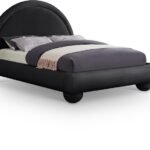 Madrid Velvet Upholstered Bed