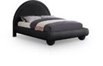 Madrid Velvet Upholstered Bed