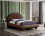 Madrid Velvet Upholstered Bed - Image 2