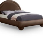 Madrid Velvet Upholstered Bed