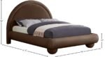 Madrid Velvet Upholstered Bed - Image 7