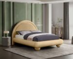 Madrid Velvet Upholstered Bed - Image 2