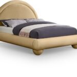 Madrid Velvet Upholstered Bed