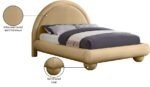 Madrid Velvet Upholstered Bed - Image 8