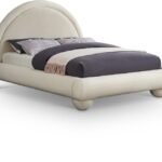 Madrid Velvet Upholstered Bed