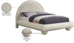 Madrid Velvet Upholstered Bed - Image 8