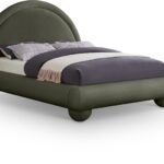 Madrid Velvet Upholstered Bed
