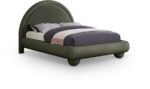 Madrid Velvet Upholstered Bed