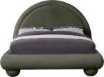Madrid Velvet Upholstered Bed - Image 3