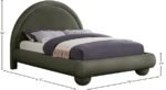 Madrid Velvet Upholstered Bed - Image 7