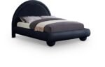 Madrid Velvet Upholstered Bed