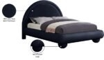 Madrid Velvet Upholstered Bed - Image 8