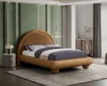 Madrid Velvet Upholstered Bed - Image 2