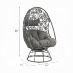 Hikre Patio Lounge Chair & Side Table - Image 2
