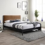 Abigail Vegan Leather Upholstered Bed - Image 2