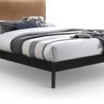 Abigail Vegan Leather Upholstered Bed