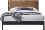 Abigail Vegan Leather Upholstered Bed - Image 3