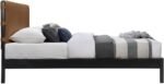 Abigail Vegan Leather Upholstered Bed - Image 4