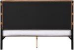 Abigail Vegan Leather Upholstered Bed - Image 5
