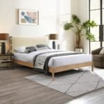 Asher Vegan Leather Upholstered Bed - Image 2