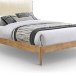 Asher Vegan Leather Upholstered Bed