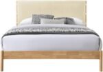 Asher Vegan Leather Upholstered Bed - Image 3