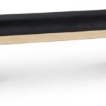 Sonia Velour Fur Fabric Upholstered Bench