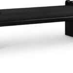Sonia Velour Fur Fabric Upholstered Bench